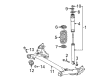 Scion Axle Beam Mount Diagram - 48725-12590