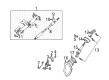 Scion tC Ignition Switch Diagram - 84052-32030