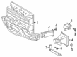 Toyota GR Supra Air Duct Diagram - 53287-WAA01