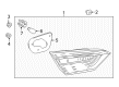 Toyota Camry Back Up Light Diagram - 81590-06880