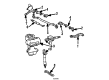 Toyota Pickup Power Steering Control Valve Diagram - 44120-35061