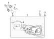 Toyota Corolla Light Socket Diagram - 81555-12A10