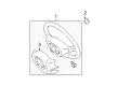 Toyota Yaris Steering Column Cover Diagram - 45184-52090-B0