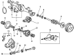 Toyota Tercel Differential Seal Diagram - 90311-35131
