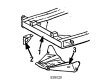 1984 Toyota Pickup Engine Cover Diagram - 51441-35110