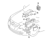 Toyota Relay Block Diagram - 82741-07032