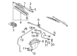 Toyota Corolla Windshield Wiper Diagram - 85211-02030