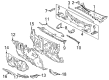 Toyota Dash Panels Diagram - 55101-02D31