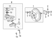 Scion tC Brake Booster Diagram - 44610-21180