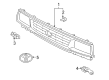 1995 Toyota Tacoma Grille Diagram - 53100-35300