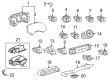 Toyota RAV4 Prime Instrument Cluster Diagram - 83800-42N60
