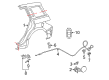 Scion Fuel Door Release Cable Diagram - 77035-52021