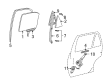 Toyota Camry Window Run Diagram - 68142-33071