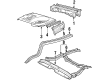 Toyota Tercel Floor Pan Diagram - 58301-16902