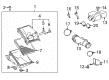 Toyota 4Runner Oxygen Sensor Diagram - 89467-04060