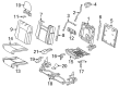 Toyota Highlander Seat Cover Diagram - 79023-0E130-B0