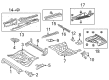Toyota Avalon Floor Pan Diagram - 58211-06211