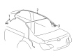 Toyota Antenna Diagram - 86300-AC050
