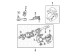 Toyota Sequoia Steering Angle Sensor Diagram - 89245-34010