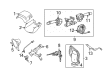 Toyota Steering Column Cover Diagram - 45287-0C060-B1