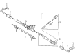 Toyota Power Steering Control Valve Diagram - 44201-60040