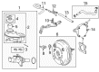 Toyota Brake Booster Vacuum Hose Diagram - 44774-02090