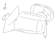 Toyota Echo Car Mirror Diagram - 87940-52212