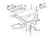 Toyota Avalon Trunk Lid Latch Diagram - 64600-AC030
