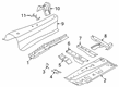Toyota GR Supra Floor Pan Diagram - 58112-WAA01