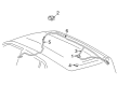 Scion Antenna Diagram - 86300-52400