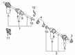 Scion Transfer Case Seal Diagram - 90118-WB294