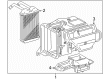 Toyota RAV4 Heater Core Diagram - 87107-42060