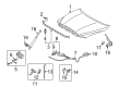 Toyota Hood Diagram - 53301-0C030