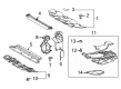 Toyota Venza Radiator Support Diagram - 16595-25320