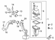 Toyota Matrix Air Intake Coupling Diagram - 90904-06008