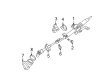 Toyota Camry Steering Shaft Diagram - 45220-06142