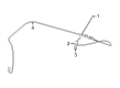 Toyota Matrix Antenna Diagram - 86300-01080