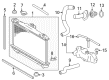 Toyota Camry Radiator Diagram - 16410-AZ003
