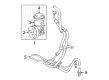 Toyota Power Steering Pump Diagram - 44310-04100