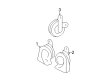 Toyota 4Runner Horn Diagram - 86510-35160