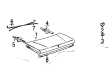 Toyota Cressida Emblem Diagram - 75444-22070