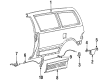 Toyota Previa Fuel Door Hinge Diagram - 77360-95D00