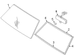 Toyota Land Cruiser Car Mirror Diagram - 87810-60170-B1