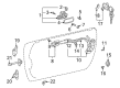 Toyota MR2 Spyder Door Lock Actuator Diagram - 69040-17130
