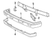 Toyota Pickup Air Deflector Diagram - 53911-89111
