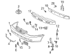 Toyota Corolla Bumper Diagram - 52119-02908