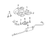Toyota T100 Exhaust Heat Shield Diagram - 17167-75011