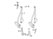 Toyota Tacoma Seat Belt Diagram - 73210-04141-B0