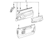 Toyota Previa Armrest Diagram - 74201-95D01-B1