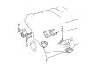 Toyota 4Runner Engine Mount Diagram - 12315-50110